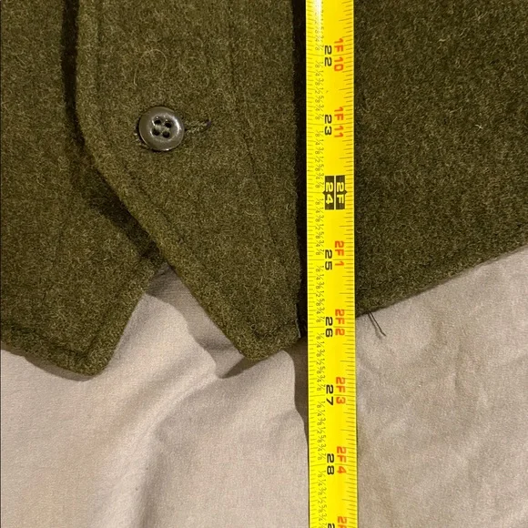 Vintage Filson Mackinaw Wool Western Vest (xl, dark green) - Picture 11 of 13